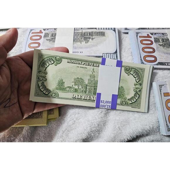 (12 Bundles) New Fake Play Money American $100 $1,000 $10,000 Bills Multicolor - Picture 11 of 12